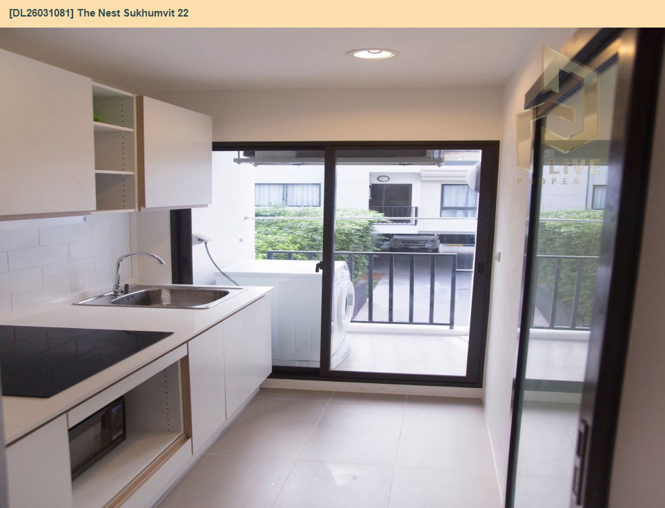 รูป DL26031081 ให้เช่าคอนโด เดอะ เนสท์ สุขุมวิท 22 (The Nest Sukhumvit 22) ใกล้ BTS พร้อมพงษ์ พร้อมเข้าอยู่ โทรด่วน 0800343450 LineID @655ebbvc - รูปที่ 5/7