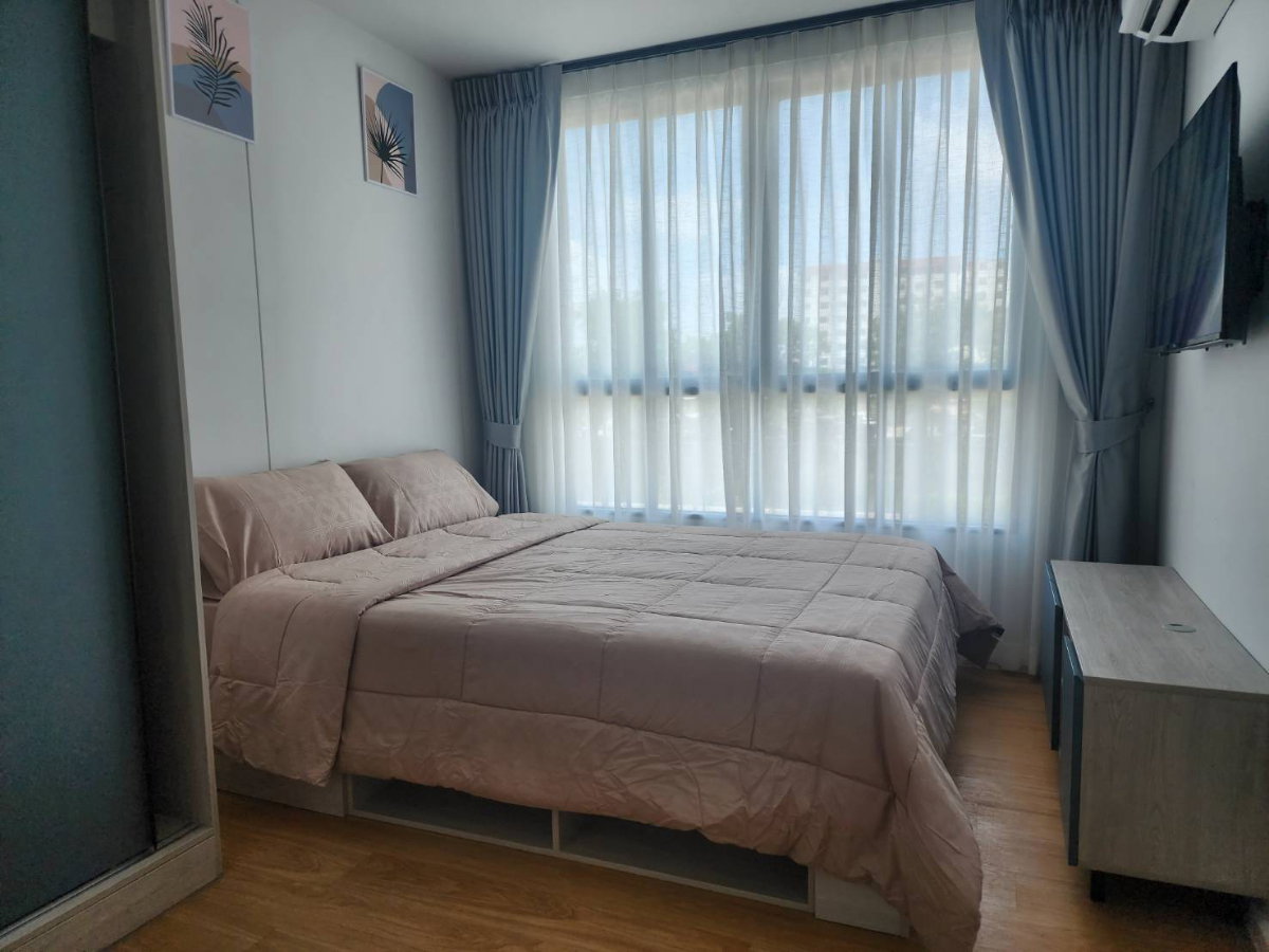 รูป 🌊 วิวคลองสุดชิลล์! Atmoz Kanaal รังสิต ✨ ตึก C ชั้น 2 วิวนอก ✨ 26 ตร.ม. ครัวแยกกั้นสัดส่วน 12,000.- 🍃🛋️ - รูปที่ 8/13