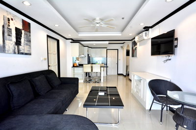 Condos for rent : 2 Bed Condo for Rent at Jomtien Beach Condominium in Pattaya