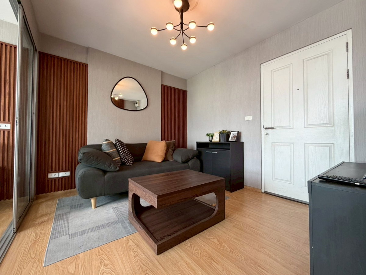 รูป 🔥ห้องว่างติด MRT ไทรม้า  ดีคอนโด รัตนาธิเบศร์ เฟอร์ครบ พร้อมเข้าอยู่ - รูปที่ 2/11