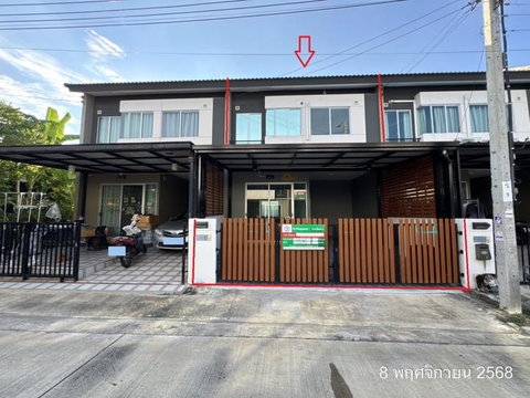 ทาวน์เฮ้าส์ สำหรับขาย บ้านพฤกษา 128 สุขสวัสดิ์-ประชาอุทิศ ในคลองบางปลากด พระสมุทรเจดีย์ สมุทรปราการ