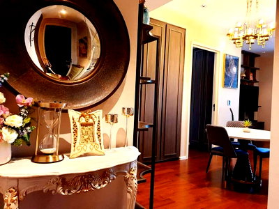 ขายคอนโด : LTH6951 – The diplomat 39 FOR SALE 2 beds 2 baths Size 75 Sq.M.Near BTS Phrom Phong stations ONLY 24 MB