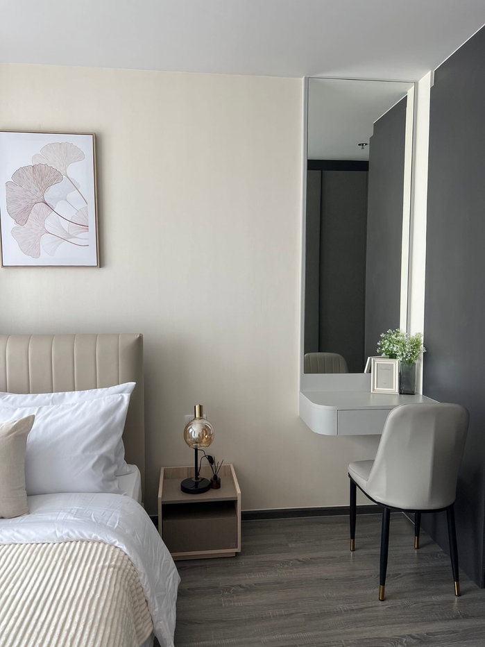 รูป Ideo Chula Samyan【𝐒𝐄𝐋𝐋 & 𝐑𝐄𝐍𝐓】🔥ห้องสุดหรู โทนสว่าง อบอุ่น เฟอร์นิเจอร์จัดเต็ม เอาใจสายเรียบหรู 🔥 ติดต่อไลน์ไอดี: @hacondo - รูปที่ 4/9