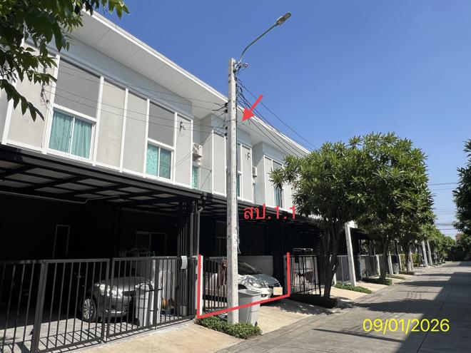 รูป ทาวน์เฮ้าส์ สำหรับขาย ฟลอรา ติวานนท์ ตลาดขวัญ เมืองนนทบุรี นนทบุรี - รูปที่ 3/14