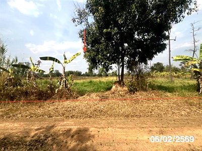Land for sale : LAND for sale  Dom Pradit Nam Yun Ubon Ratchathani