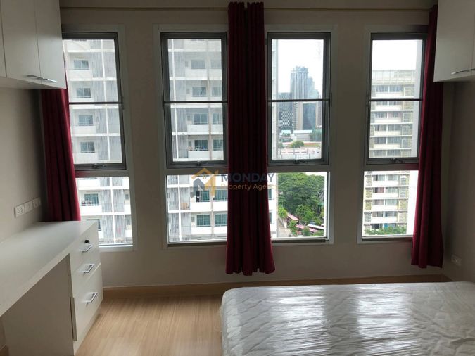 ให้เช่าคอนโด 2 ห้องนอน 54 ตร.ม. ระเบียงจามจุรี