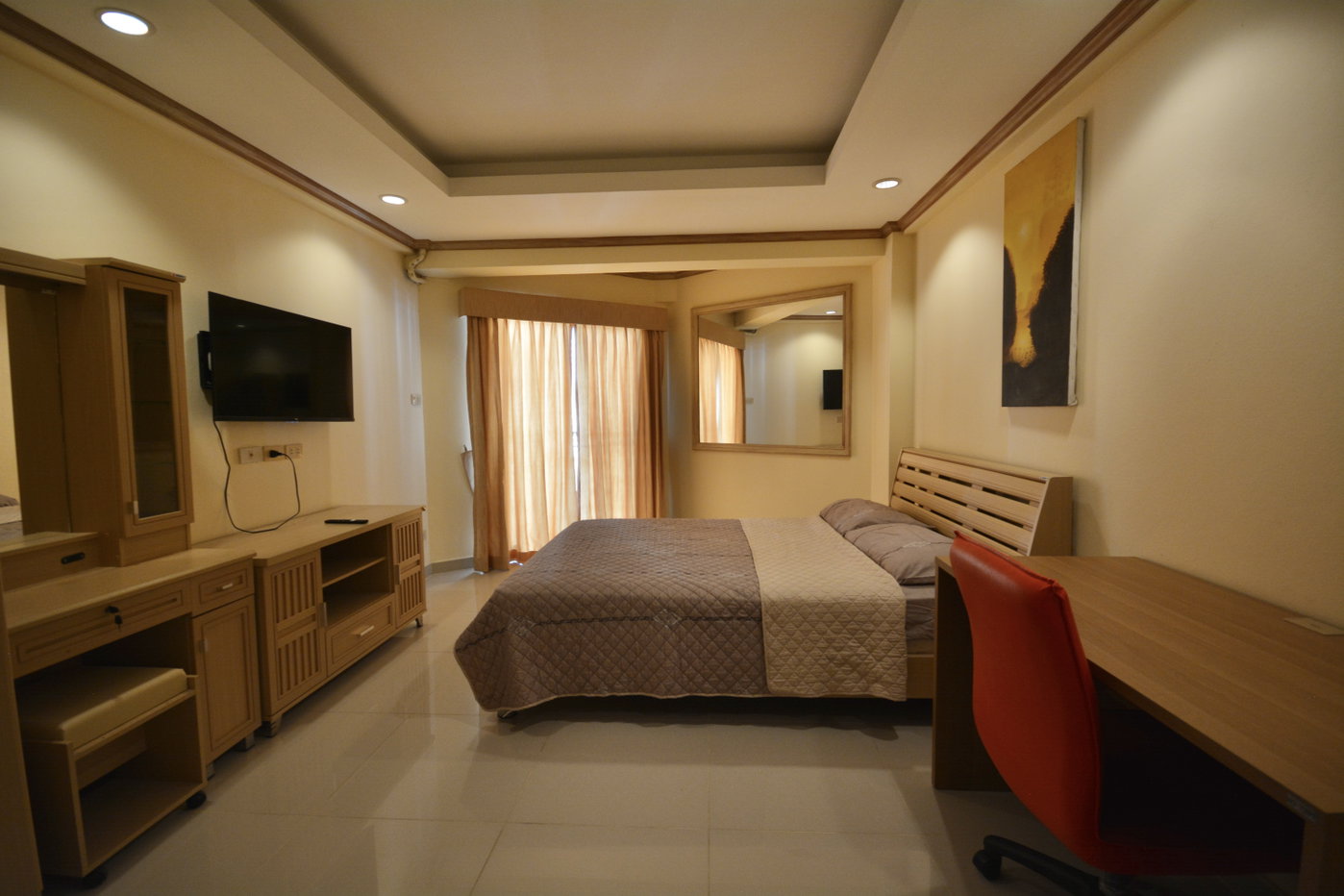 รูป 1 Bed Condo for Rent at Jomtien Beach Condominium in Pattaya - รูปที่ 7/15