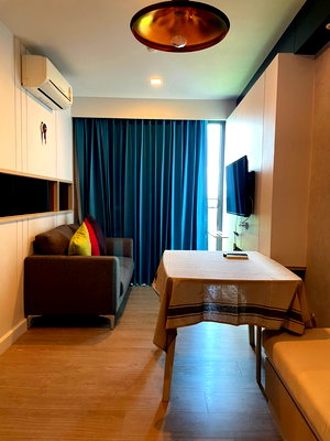 ขายคอนโด : 🔥 Rare Unit ตัวจริง! ห้องใหม่ไม่เคยอยู่ วิวแม่น้ำ | Metro Luxe Riverfront ไทรม้า