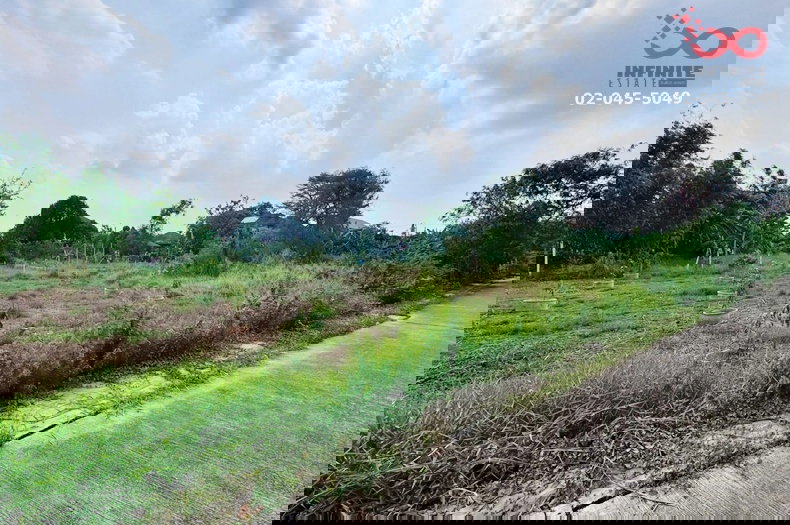 รูป ขายที่ดิน 105 ตร.ว. หมู่บ้านสวัสดิการ กรป.กลาง  เทิดราชัน 27 ใกล้สนามบินดอนเมือง - รูปที่ 2/5