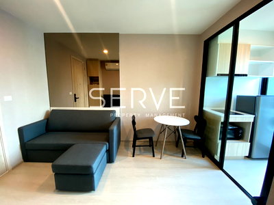 Condos for rent : 1 Bed Large Room High Fl. 25+ Fully furnished Good Location Close To MRT Lat Phrao 150 m. @ Nue Noble Ratchada Lat Phrao