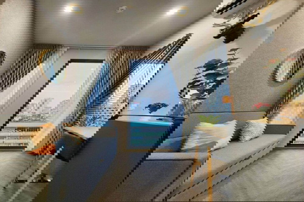 รูป 🔥 เช่าด่วน !! Chapter Chula – Samyan, คอนโดหรูในสามย่าน !! 2 ห้องนอน, 1 ห้องน้ำ, ห้องทิศใต้, ทำเลดี !!🔥Code C20230900206 แต่งครบ, พร้อมเข้าอยู่📣📣 - รูปที่ 2/12