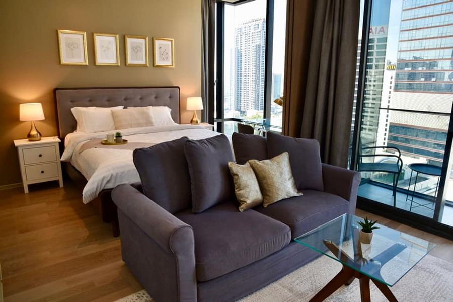 รูป Ashton Silom【𝐒𝐄𝐋𝐋 & 𝐑𝐄𝐍𝐓】🔥สัมผัสความผ่อนคลายในห้องที่สร้างสรรค์พื้นที่ใช้สอยได้อย่างลงตัว ตอบโจทย์ทุกไลฟ์สไตล์🔥 ติดต่อไลน์ไอดี: @hacondo - รูปที่ 4/10