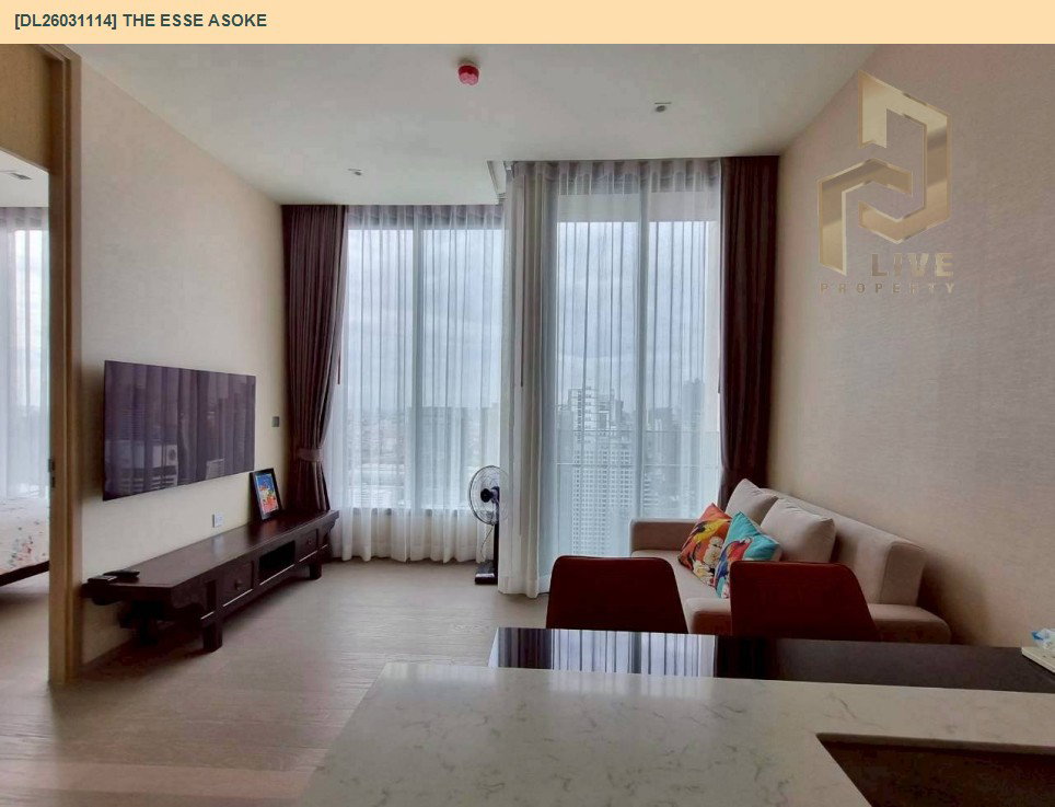 รูป DL26031114 ขายคอนโด ดิ เอส อโศก (The ESSE Asoke) ใกล้ BTS อโศก พร้อมเข้าอยู่ โทรด่วน 0614453194 LineID @162cjixi - รูปที่ 7/8