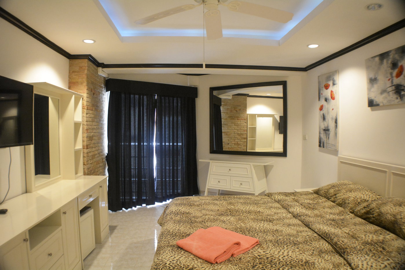 รูป 1 Bed Condo for Rent at Jomtien Beach Condominium in Pattaya - รูปที่ 8/14