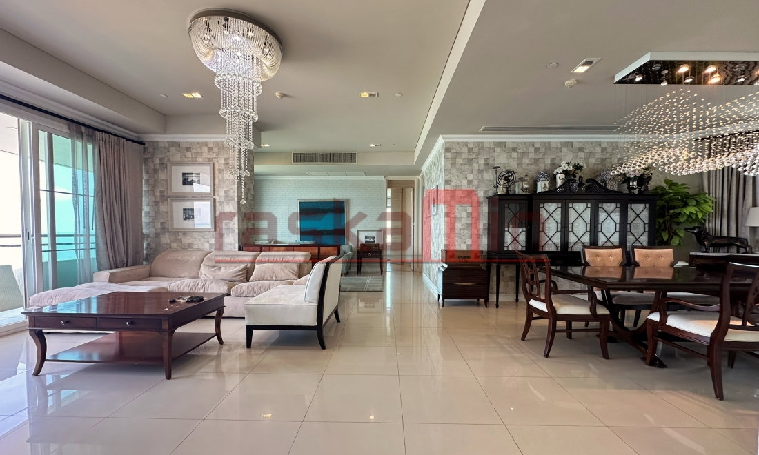 รูป KT0329🌅3ห้องนอน 1ห้องแม่บ้าน 217ตรม ตึกA ⛵วิวทะเล ระเบียงกว้าง🏖️Reflection Jomtien | รีเฟล็คชั่น จอมเทียน - รูปที่ 3/17