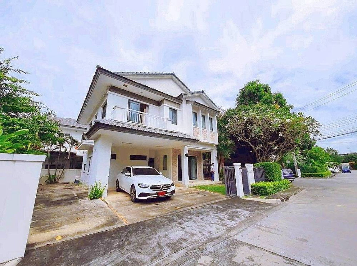 รูป 🏡 ให้เช่าบ้านเดี่ยว 2 ชั้น มัณฑนา เลค วัชรพล (สุขาภิบาล 5) ✨ บ้านหลังมุม โซนทะเลสาบ วิวสวย บรรยากาศดี พื้นที่กว้าง เป็นส่วนตัว - รูปที่ 1/11