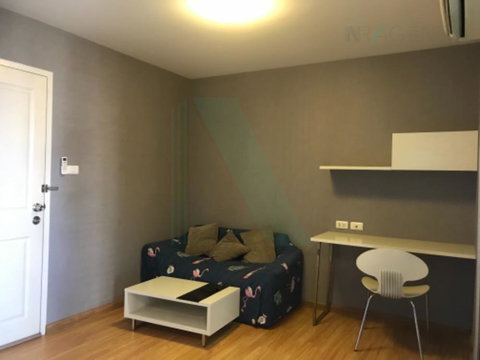 🚩 For Rent Condo THE TRUST RESIDENCE RATCHADA-RAMA 3 Building 1, Floor 7,1 bed room, Room size 29.00 sqm