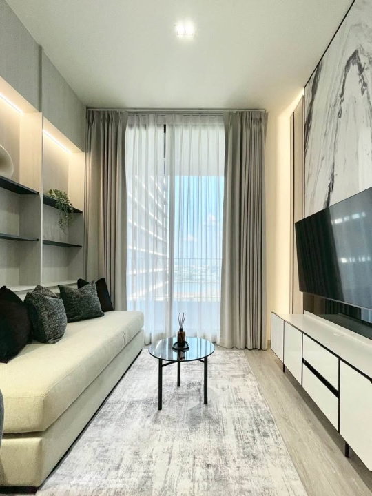 รูป ให้เช่า Chapter Charoen Nakhon Riverside ห้องสวยมาก น่าอยู่มาก เดินทางสะดวก | Code DS2565 Line : @Dstay - รูปที่ 4/10