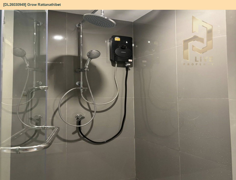 รูป DL26030949 ให้เช่าคอนโด โกรว รัตนาธิเบศร์ (Grow Rattanathibet) ใกล้ MRT ไทรม้า พร้อมเข้าอยู่ โทรด่วน 0800343450 LineID @655ebbvc - รูปที่ 7/7