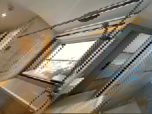 รูป คอนโดหรูศรีราชา กลางเมือง คีน เซ็นเตอร์ ห้องสวย ตกแต่งครบ พร้อมอยู่ - รูปที่ 8/14