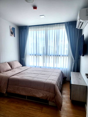 Condos for rent Rangsit Market : 🌊 Relaxing Canal View! Atmoz Kanaal Rangsit | Bldg C, 2nd Floor | 26 sqm | 1BR with Separate Kitchen | Fully Furnished | Only 12,000 THB/Month ✨