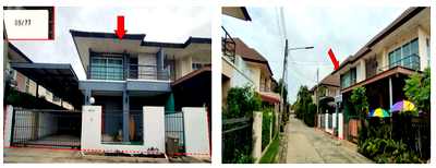 บ้านแฝด ราชบุรี : บ้านแฝด เนื้อที่ทั้งหมด 162.4 ตารางเมตร 59/77 หมู่บ้านตะวันฉาย ตำบลปากแรต อำเภอบ้านโป่ง ราชบุรี ราคา 2,450,000 บาท