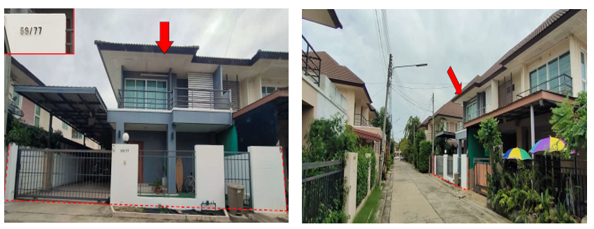 picture TWIN HOUSE 162.4 square meter null Ban Pong Pak Raet for 2450000 THB - 1/2