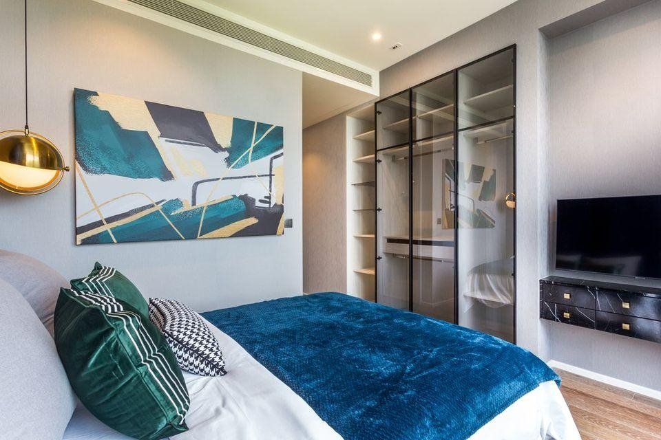 รูป LTH6809 – MUNIQ Langsuan FOR RENT 2 beds 2 baths Size 96 Sq.M.Near BTS Phloen Chit stations ONLY 130k/month - รูปที่ 3/5