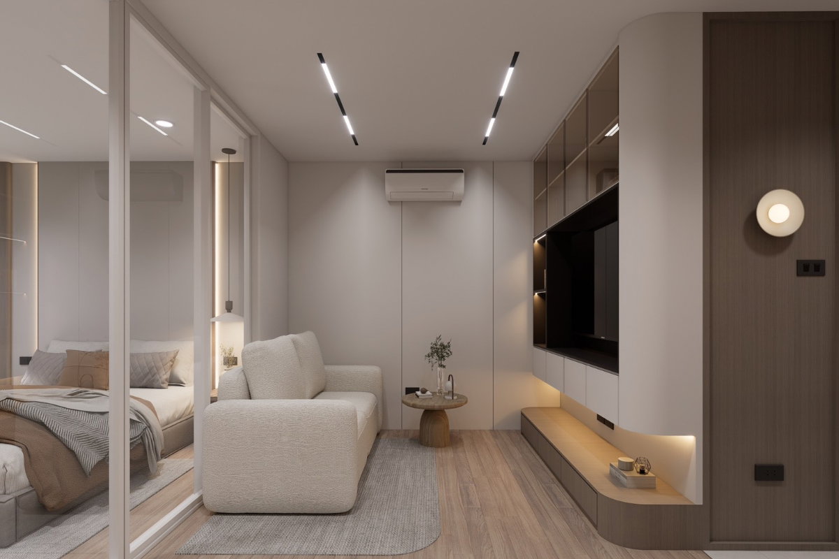 รูป ขาย บุญมาศ แมนชั่น ห้องรีโนเวทใหม่ ย่านนิมมาน ตกแต่งสวย  (ID:1328CS) - รูปที่ 5/11