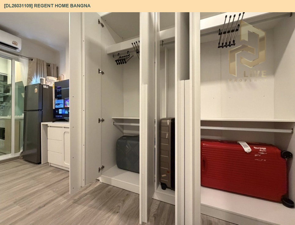 รูป DL26031109 ให้เช่าคอนโด รีเจ้นท์ โฮม บางนา (Regent home bangna) ใกล้ BTS บางนา พร้อมเข้าอยู่ โทรด่วน 0614453194 LineID @162cjixi - รูปที่ 3/4