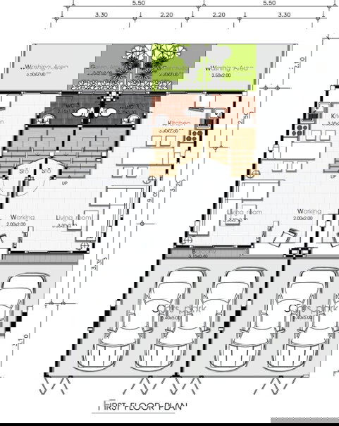 รูปภาพทาวน์โฮม 3 ชั้น