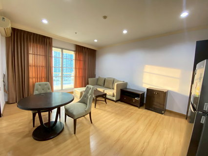 รูปภาพ For rent at Baan Klang Krung Siam–Pathumwan, a beautiful room great price, fully furnished, located in the city center Code: DS2571 | Line: @dstay