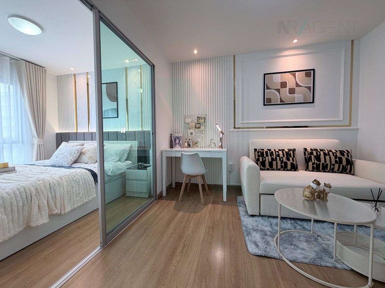 รูป 🚩 ขายคอนโด เด็น วิภาวดี อาคาร C ชั้น 4 1 ห้องนอน ขนาด 28 ตรม ใกล้ ศูนย์ราชการ ถนนแจ้งวัฒนะ - รูปที่ 7/8