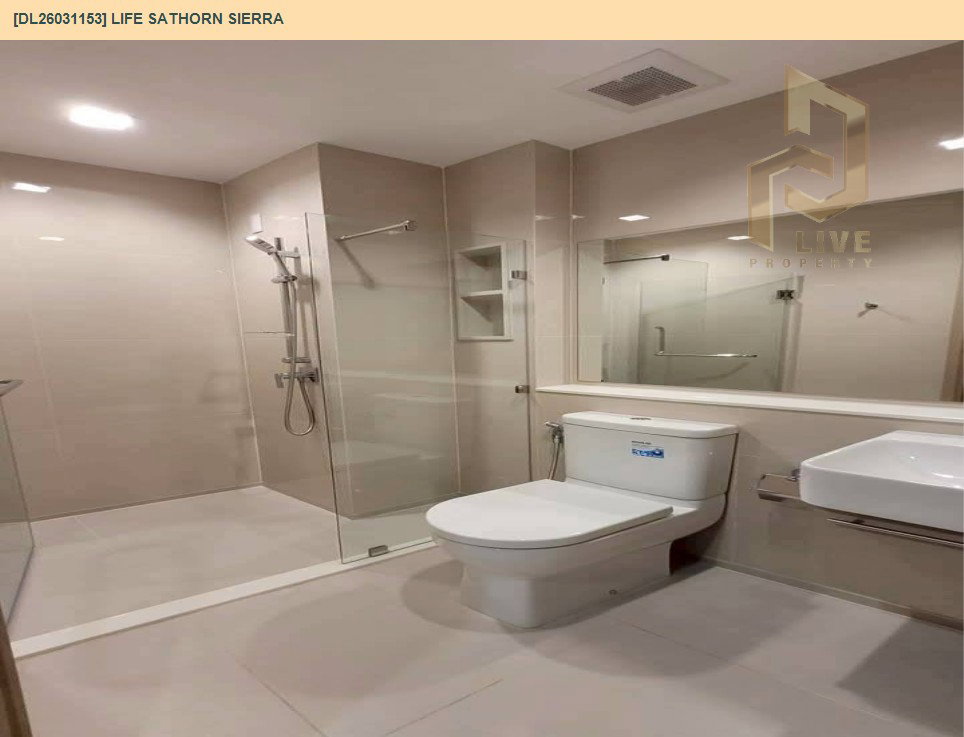 รูป DL26031153 ให้เช่าคอนโด ไลฟ์ สาทร เซียร์รา (Life Sathorn Sierra) ใกล้ BTS ตลาดพลู พร้อมเข้าอยู่ โทรด่วน 0800343450 LineID @655ebbvc - รูปที่ 7/9