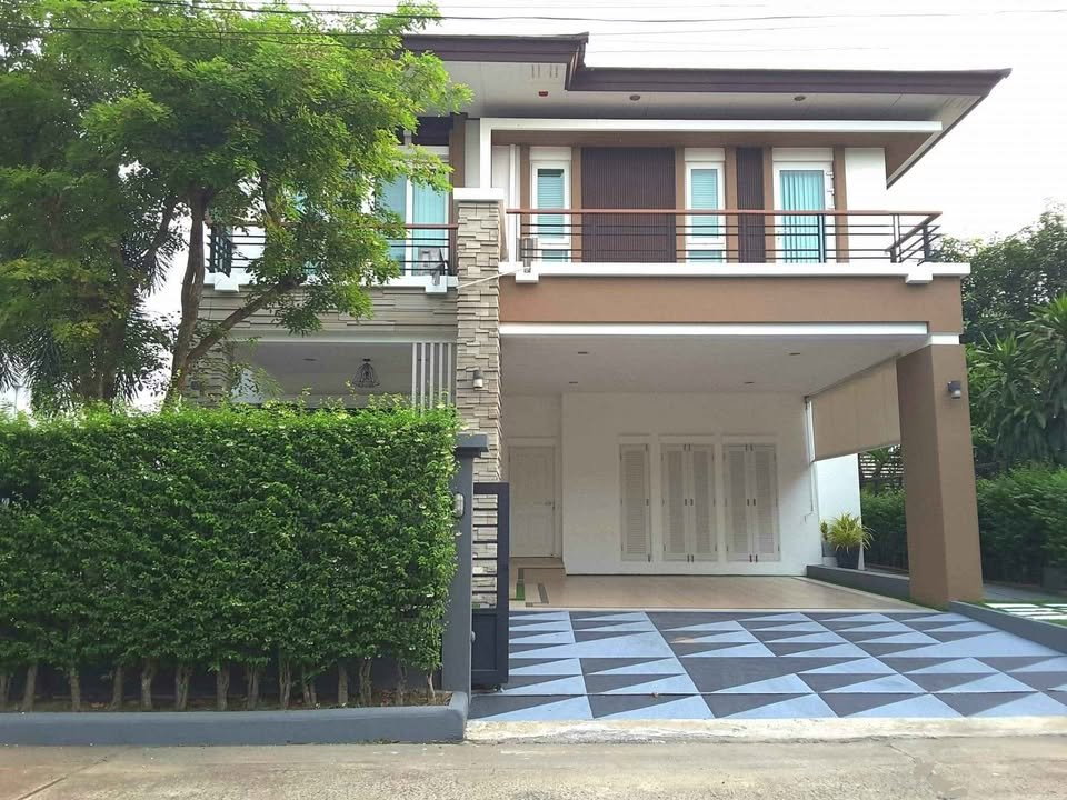รูป เช่าบ้าน Thanya Thani Home On Green Village 2/หมู่บ้านธัญธานีโฮมออนกรีน วิลเลจ2 (D6808041)  ID Line : @baan88 - รูปที่ 1/13
