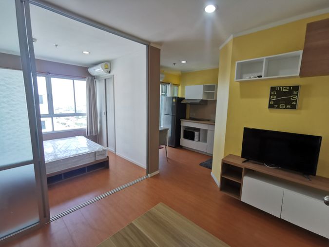 📢📢 ให้เช่า*ห้องริม​* ลุมพินีพาร์ค รัตนาธิเบศร์ ตึกA ขนาด 27 ตรม. *มีเครื่องซักผ้า*เตาไฟฟ้า+ตัวดูดควัน*