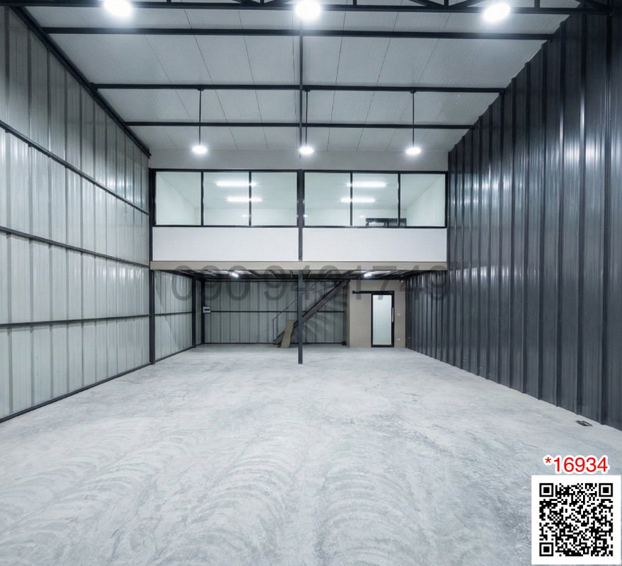 รูป เช่า โกดัง สร้างใหม่ สามารถทำ ออฟฟิศ ร้านค้าให้เช่า ใกล้ สนามบินสุวรรณภูมิ ติดถนนใหญ่กิ่งแก้ว - รูปที่ 3/7