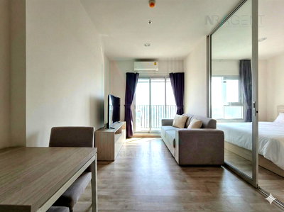 คอนโดให้เช่า : ให้เช่าคอนโด นิช โมโน รามคําแหง อาคาร A ชั้น 32 1 ห้องนอน ขนาด 31 ตรม ใกล้ The Mall บางกะปิ