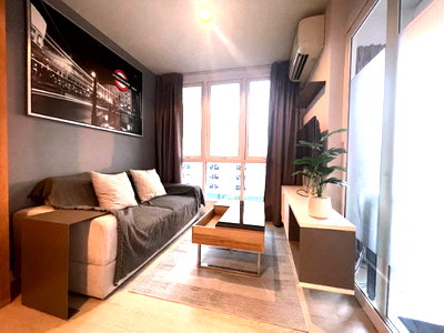 Condos for rent : For rent: 1-bedroom, 1-bathroom unit at The Key Udomsuk condominium by Land & Houses. Size 32.32 sq.m.