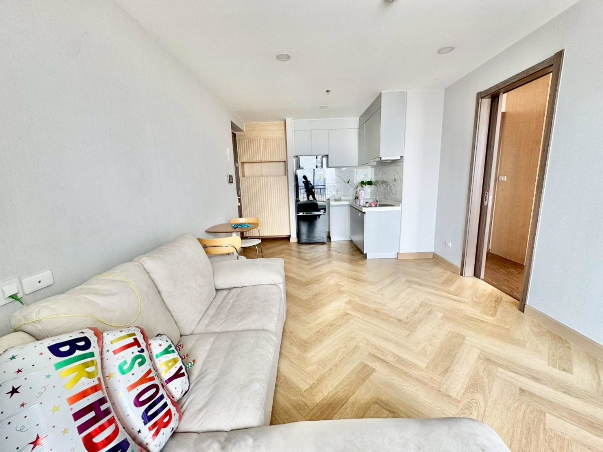 รูป คอนโด Artisan Ratchada รัชดา 1ห้องนอน 1ห้องน้ำ ห้องใหญ่45 ตร.ม. ห้องสวยมาก สภาพใหม่เอี่ยม MRTศูนย์วัฒนธรรม ใกล้สถานทูตเกาหลี - รูปที่ 5/25