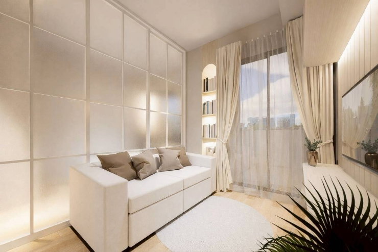รูป คอนโดโซนรัชดา ห้องสวย ซอยเสือใหญ่ใจกลางรัชดา พลาดไม่ได้ !!! ผ่อนเริ่มต้นเพียง 6,xxx บาท/เดือน 
 - รูปที่ 5/12