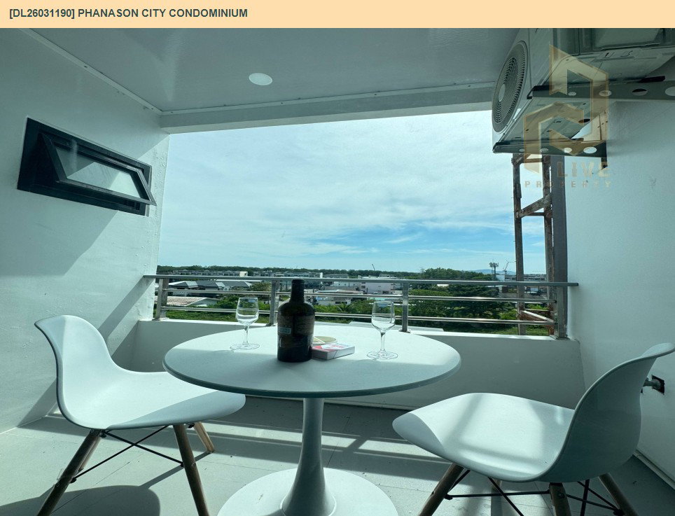 รูป DL26031190 ให้เช่าคอนโด พนาสนธิ์ ซิตี้ คอนโดมิเนียม (Phanason City Condominium) ใกล้ - พร้อมเข้าอยู่ โทรด่วน 0800343450 LineID @655ebbvc - รูปที่ 4/9