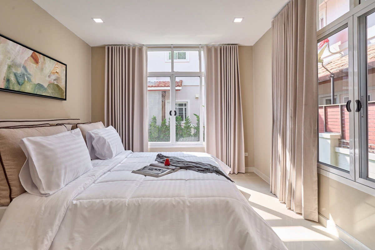 รูป ขายบ้านเดี่ยว หมู่บ้านกุลพันธ์วิลล์ โครงการ 10 ใกล้เมืองเชียงใหม่ ตกแต่งครบ พร้อมอยู่ (H396) T.0946511456 - รูปที่ 15/21