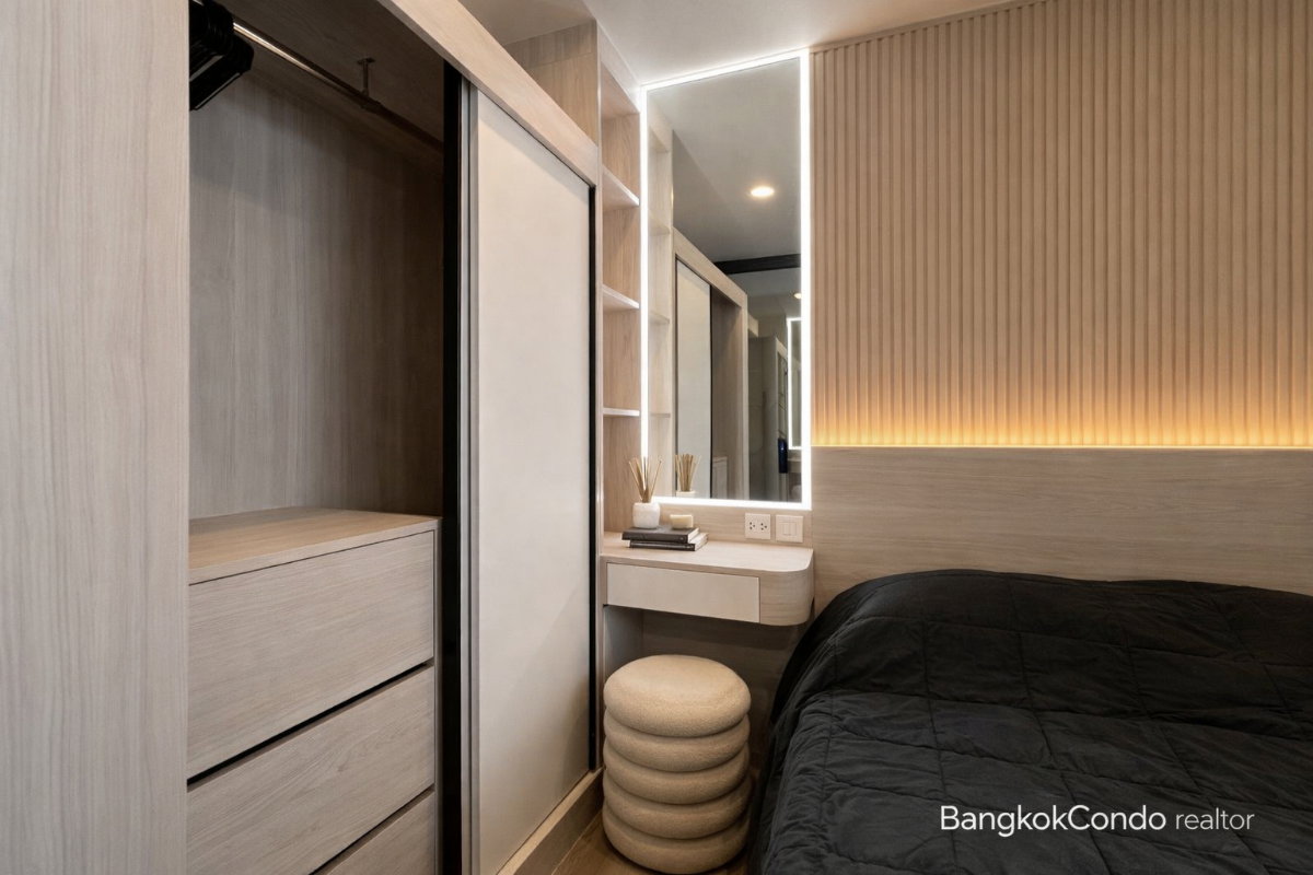 รูป 🍀🍀 Modern Room💙 ให้เช่า📌 แอสปาย สุขุมวิท พระราม4 (Line:@rent2022)BTS พระโขนง ✨พร้อมเข้าอยู่  ✨ A11002 - รูปที่ 2/12