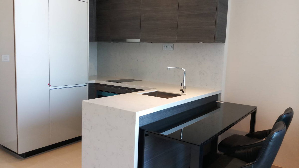 รูป ให้เช่า The Esse Asoke ห้องสวย ราคาดีมาก ตกแต่งพร้อมอยู่ ชั้นสูง วิวเมือง DS2582 | Line @Dstay - รูปที่ 6/10