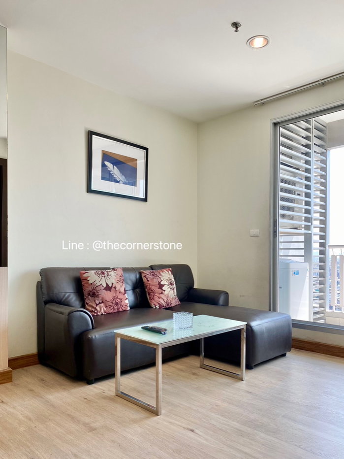 picture Ready to move in “ 𝐑𝐡𝐲𝐭𝐡𝐦 𝐑𝐚𝐭𝐜𝐡𝐚𝐝𝐚 “ 1 Bedroom Size 46  Sq.m. Floor 20+  Near MRT-Ratchada - 3/18
