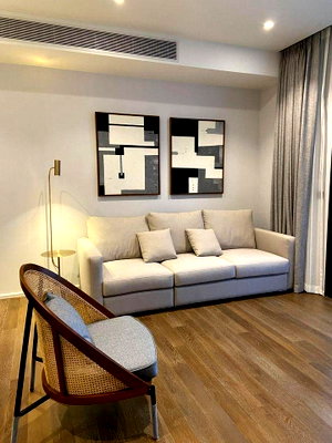 Condos for rent : LTH7388– Muniq Langsuan FOR RENT 2 beds 2 baths size 95 Sq.M.Near BTS Ratchadamri station ONLY 120k/month