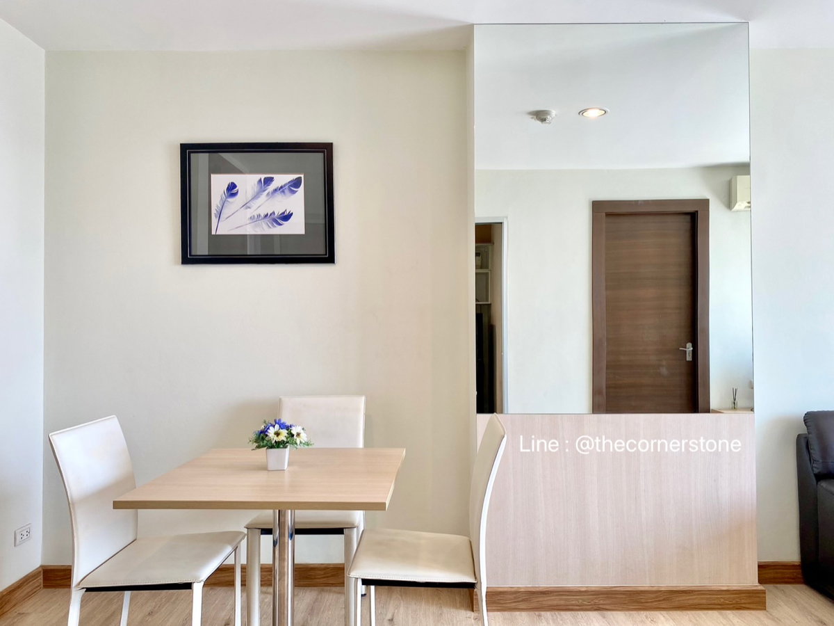 picture Ready to move in “ 𝐑𝐡𝐲𝐭𝐡𝐦 𝐑𝐚𝐭𝐜𝐡𝐚𝐝𝐚 “ 1 Bedroom Size 46  Sq.m. Floor 20+  Near MRT-Ratchada - 6/18