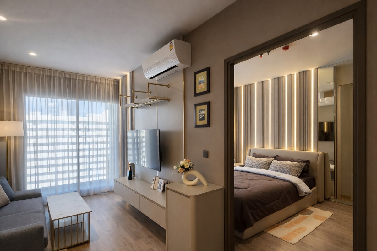 รูป 🍀🍀 Beautiful Room🌸 ให้เช่า📌 ริทึ่ม เอกมัย เอสเตท (Line:@rent2022)BTS ทองหล่อ✨พร้อมเข้าอยู่  ✨ A10978  - รูปที่ 3/12