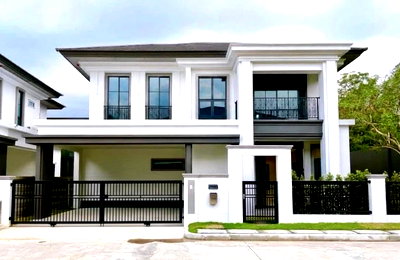 Houses for rent Big C Ratchaphruek : For rent Setthasiri Rama5 4 bed 3 bath